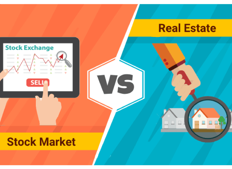 real estate vs stock market